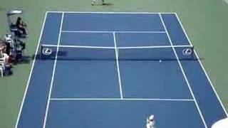 Djokovic's match point at 2007 US Open Semi-Finals