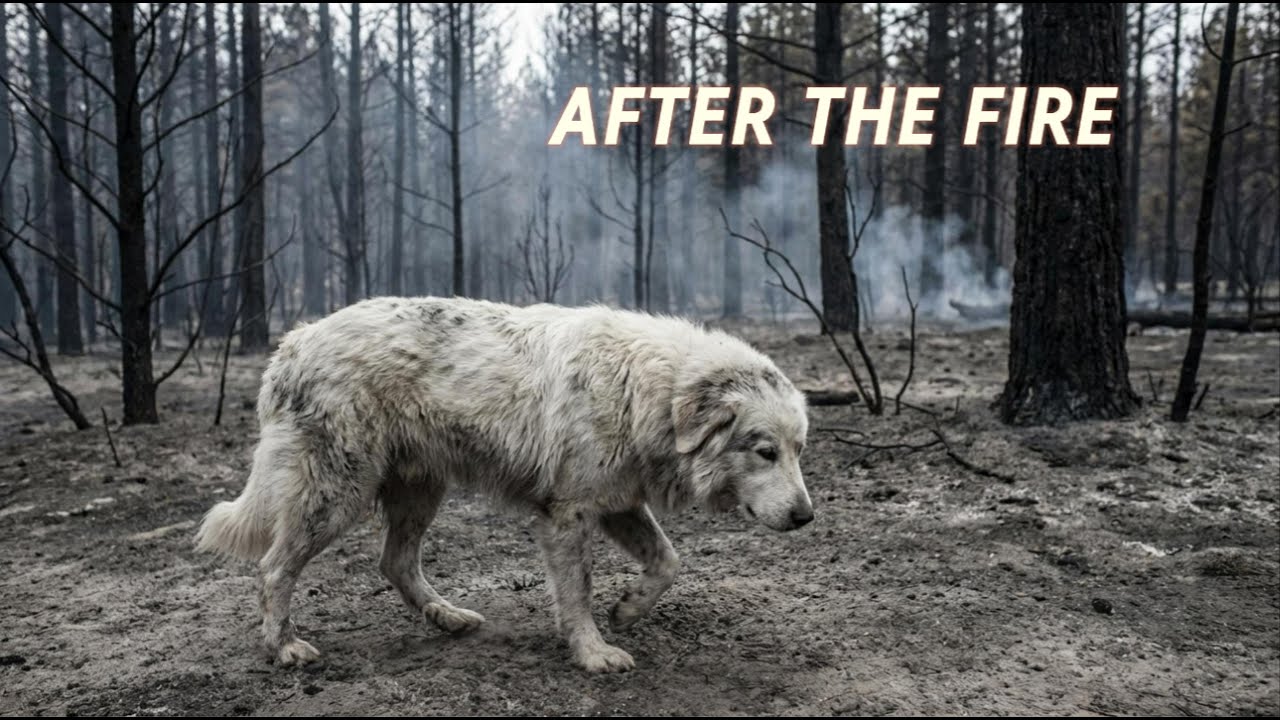 Atlas Walks Through the Burned Forest