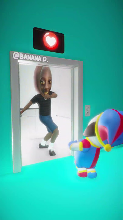 OHIO Noel Robinson & Tenge Tenge Boy Elevator With Little Pomni