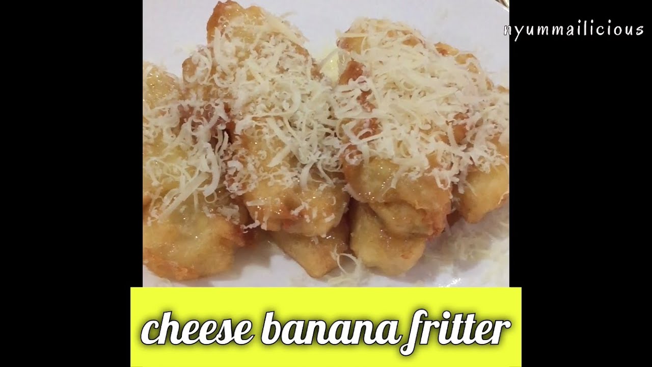 cheese banana fritters YouTube