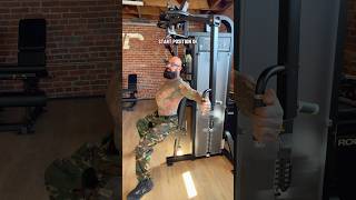 Want more from machine flyes? Set the arms back and maximize the pec stretch.