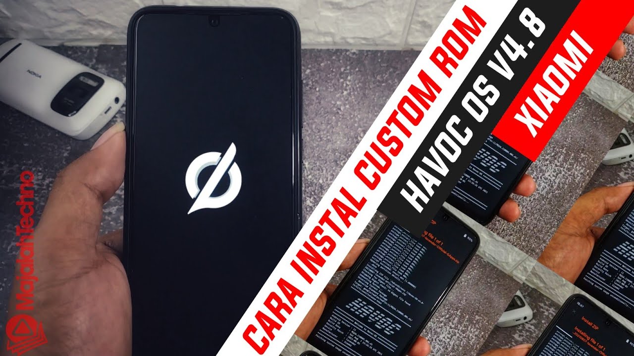 CARA INSTAL CUSTOM ROM DI XIAOMI || HAVOC OS V4.8 DI REDMI NOTE 7 ...
