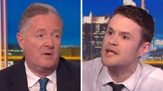 "You've Just Committed Libel!" Piers Morgan's HEATED Debate With Eco Protester