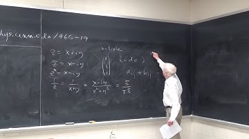 Lecture of August 20, 2019: Methods of Theoretical Physics I at UNM by Kevin Cahill