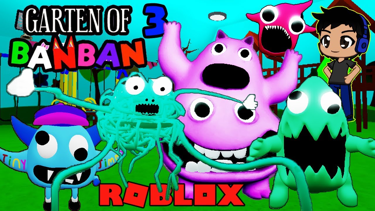 Garten Of Banban 3 - NOVOS personagems CRABZILLA e NOODLE'S NINJA  APARECERAM FINALMENTE 