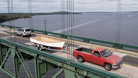 Building the V-Bottom Skiff - Episode 40:  Painting up the topside, bottom and out the open door!