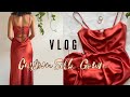 Making A Custom Silk Gown/ VLOG