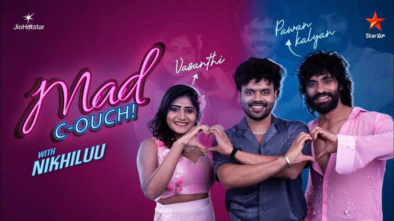 Vasanthi & Pawan Kalyan on the MAD C-Ouch | Mad for Each Other | Star Maa | JioHotstar