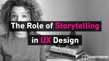 Why Storytelling is an Important Part of UX & Product Design | Sarah Doody