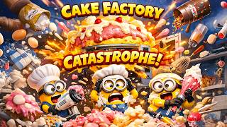 Cake Chaos: Minions Cause a Huge Cake Factory Disaster! 🍰💥 | Minions Grinch's Animation