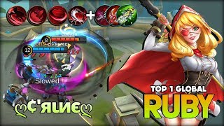 Ruby Annoying Damage Unlimited Lifesteal By ღяιиєღ Top 1 Global Ruby Mobile Legends