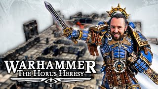 Playing Warhammer in SPACE | Horus Heresy Mark of Calth Campaign Battle Report | BIG GIVEAWAY [5]