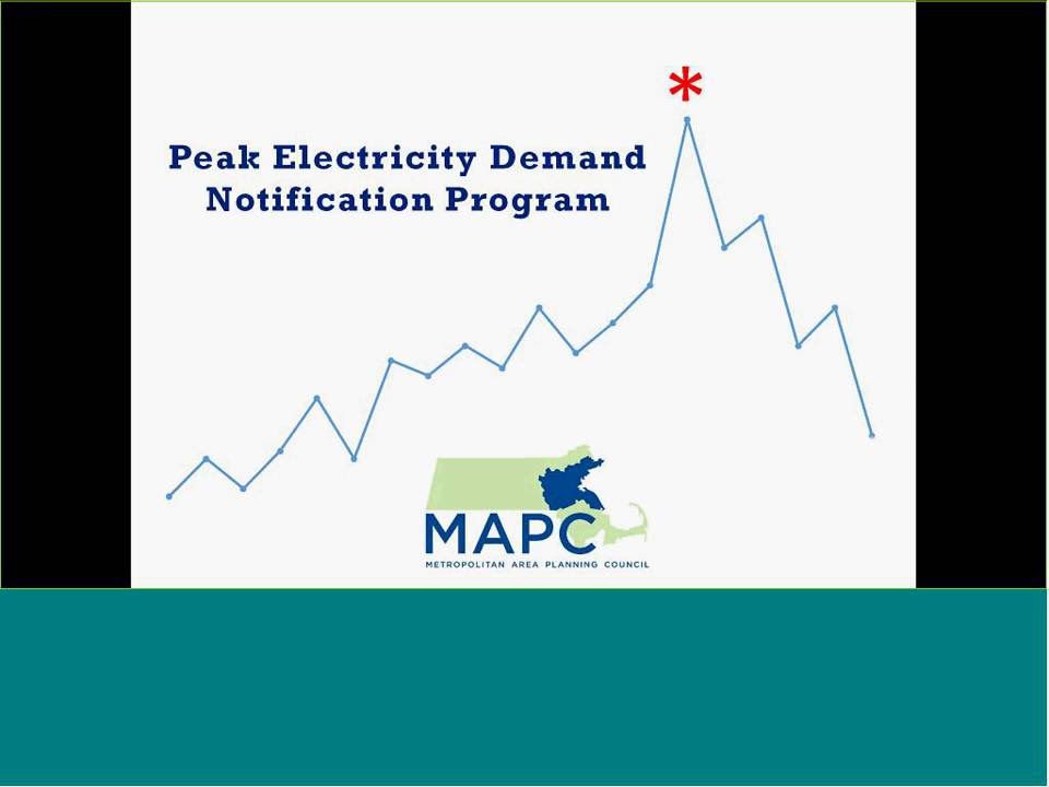 Mapc Bill MAPC's Peak Electricity Demand Program: Overview and 2016 Program - YouTube