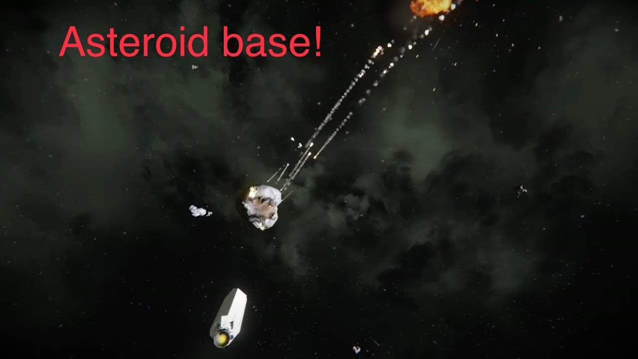 Attacking the BDA’s asteroid base! (Space engineers)