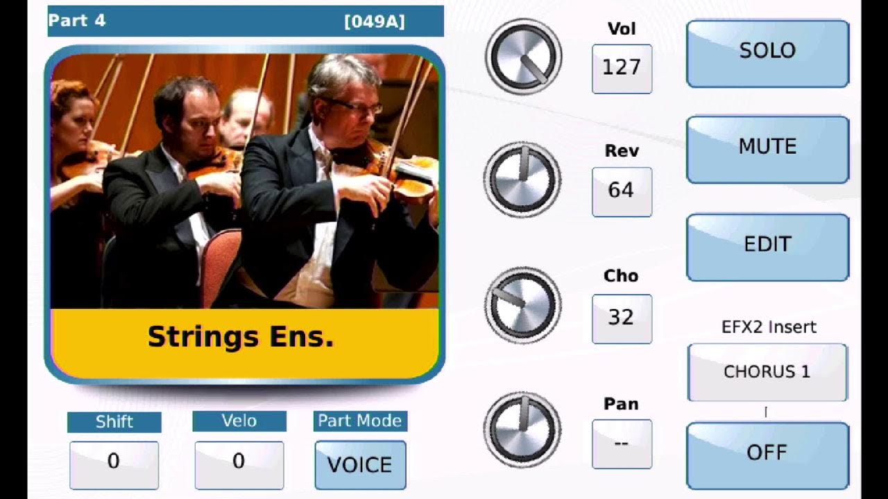 Ketron SD90 Midi File How to trigger the Voicetron YouTube