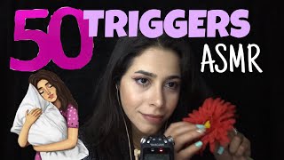 ASMR 🌸 50 TRIGGERS IN 5 MINUTES 🌸 5 dakikada 50 TRIGGER