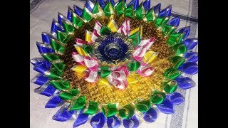 DECORATIVE DIYA ARTI THALI I Multipurpose Use I Ganesha Chaturthi I Diwali,Wedding!!