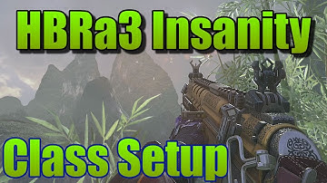 COD AW Weapon Variants Guide #17 - HBRa3 Insanity (Advanced Warfare HBRa3 Insanity Best Class Setup)