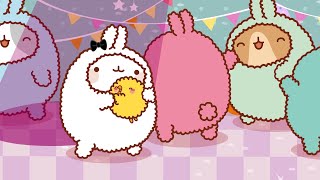 The Cutest Party Guests Ever  Molang and Piu Piu | Funny Compilations For Kids