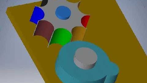 Simple Active Contact Solver