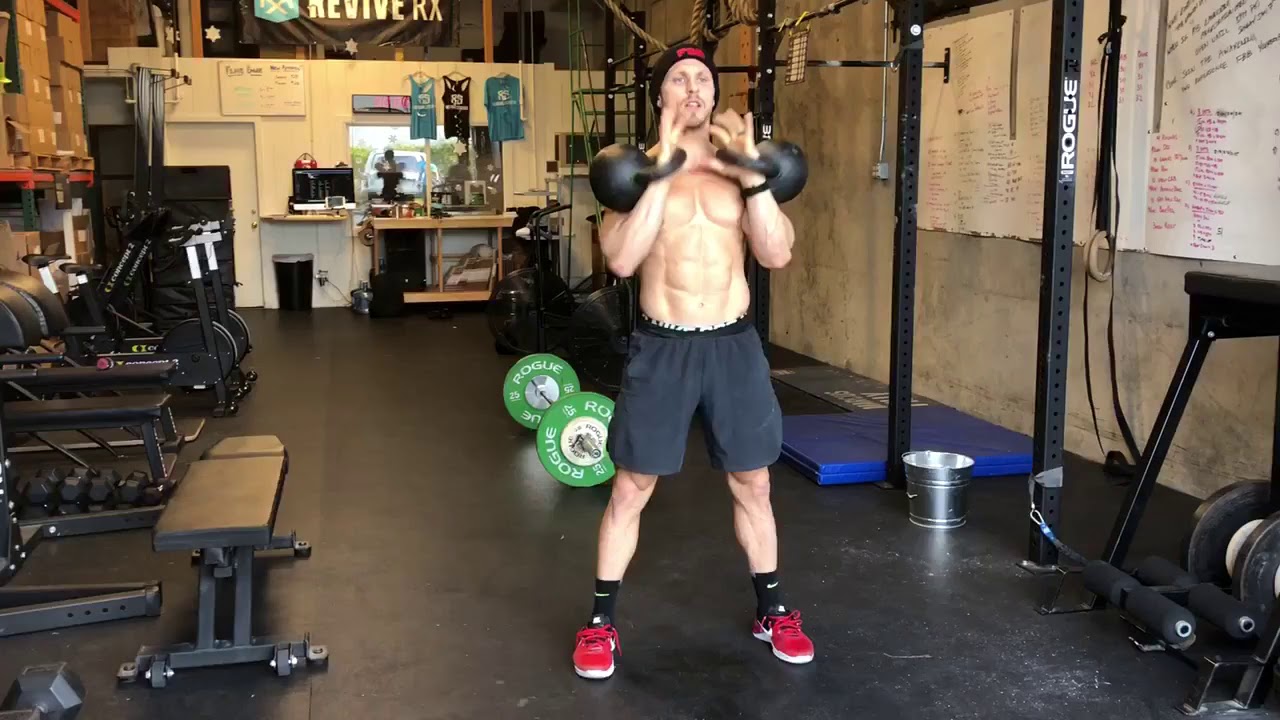 kettlebell windmill Kettlebell Kings Presents: Dual Kettlebell Clean - Functional Bodybuilding