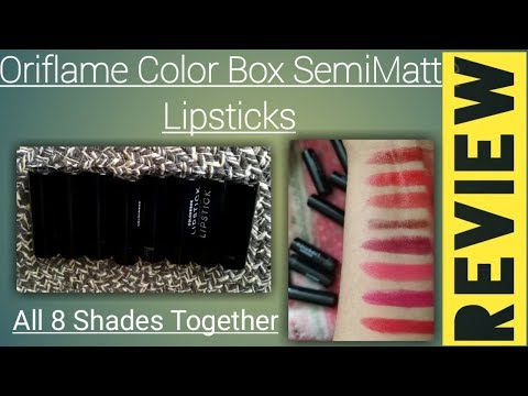 Halo teman-teman, di video ini saya tunjukan warna lipstick Oriflame yang sedang diskon nih bulan Me. 
