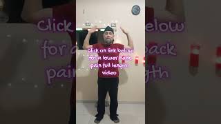 Stop Lower Back Pain NOW 🛑 (Simple Fix)