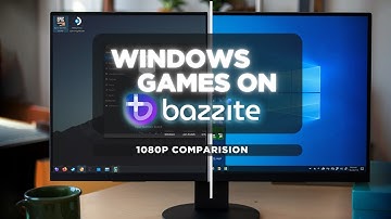 Install Windows Games on Linux Steam OS (Bazzite vs Windows 11 1080p Gaming test)