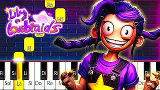 Lily Lovebraids Song VHS  - TUTORIAL DE PIANO FÁCIL