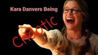 Kara Danvers being chaotic for 6.5 minutes straight