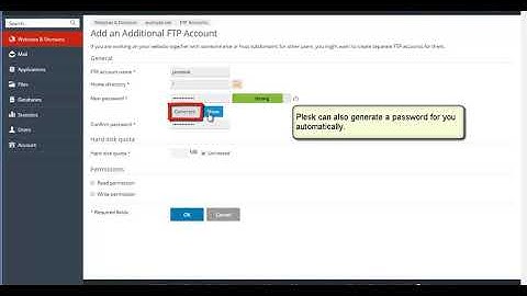 Plesk 12 5 Tutorials   How To Manage Ftp Accounts By webanchor.net