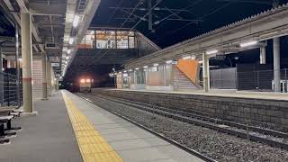 【EF64-1049】80レ（南松本発稲沢行）篠ノ井線広丘駅通過《最後の64牽引》