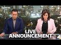 Watch the moment anchors announce death of colleagues in helicopter crash live on air