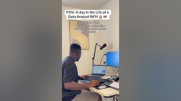 POV: A day in the Life of a Data Analyst WFH 👩‍💻 #tech #data #viral #blowthisup #dataanalytics