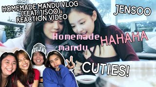 Jennie's Homemade Mandu Vlog (feat. Jisoo) Reaction Video | Pinkpunk TV