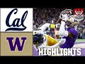 California Golden Bears vs. Washington Huskies | Full Game Highlights