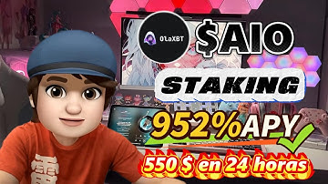 Mercado alcista: Staking AIO token en olaxbt NFT cripto