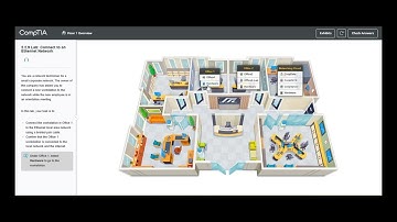 Testout | Network + | 2.2.9 Lab: Connect to an Ethernet Network