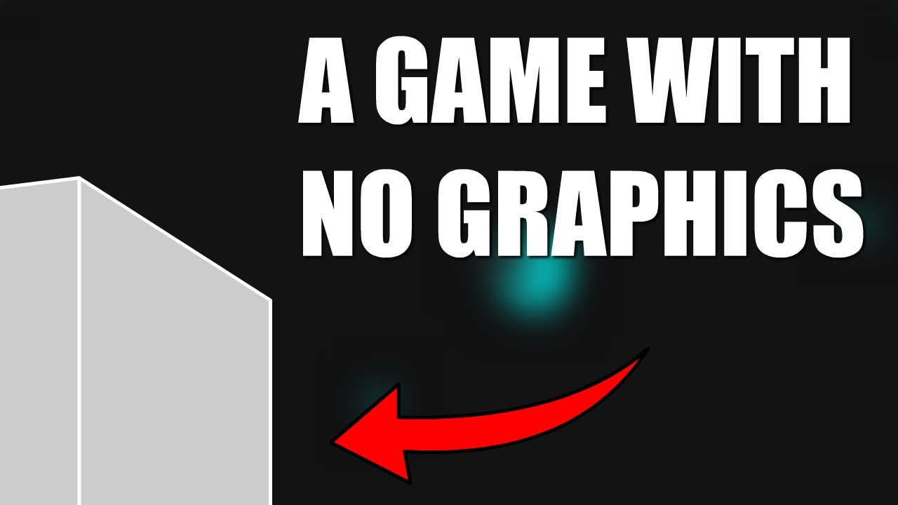 I made a game without graphics - YouTube