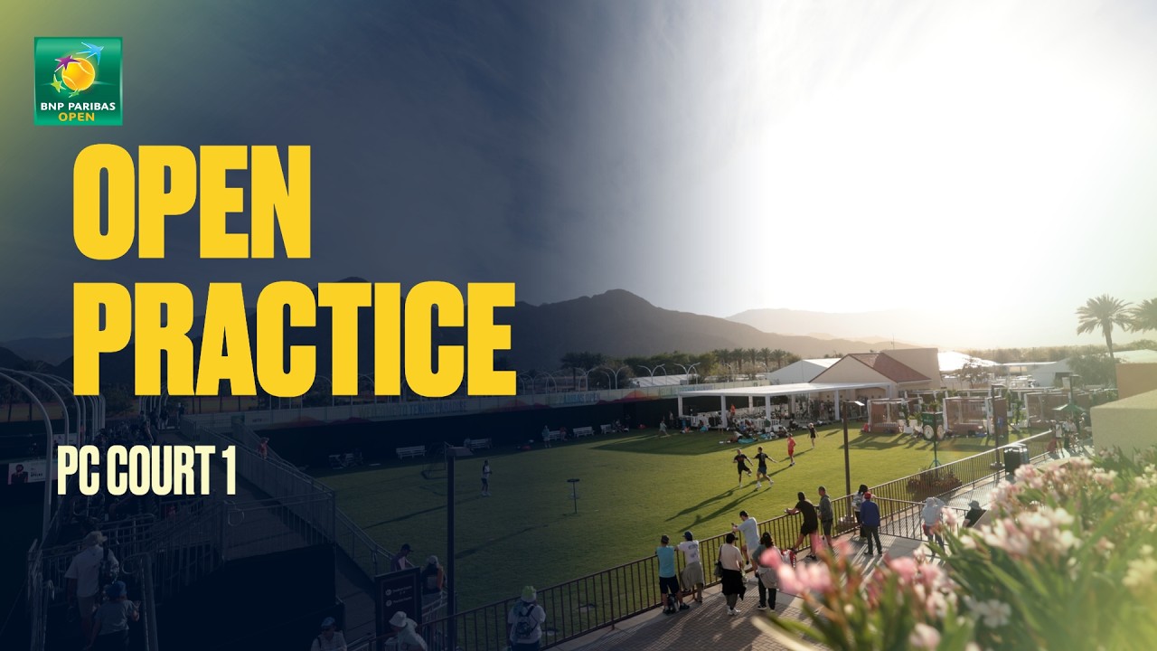 LIVE: Open Practice on PC 1 | BNP Paribas Open 2026 | 03.03.26