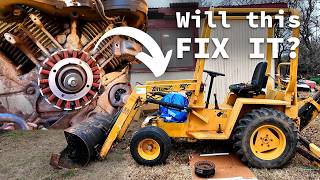 Will this fix my Terramite Backhoe? FINALLY replacing the stator | Garage Story