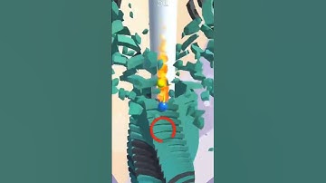 stack ball level 3 #gameplay #ytshort #stackball