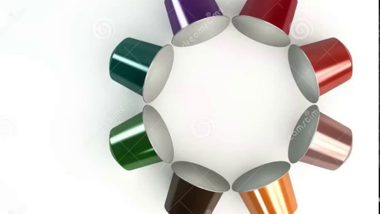 Aluminum small coffee powder cup rotary filling sealing machine YouTube