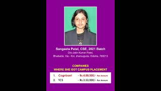 Campus Placement 2021 I Super Achievers I Best University For Campus Placement I GIET University screenshot 5