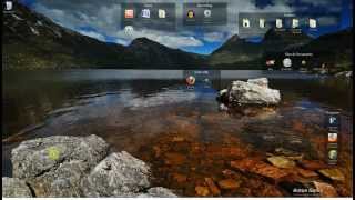 How to change desktop background photo speed and content in Windows 8.