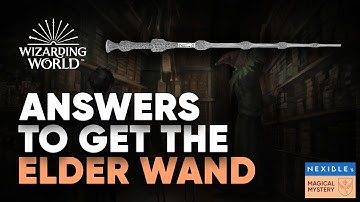 How to get the Elder Wand on Hogwarts Legacy || Wizarding World