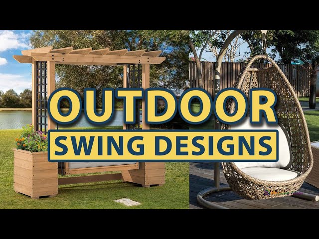 Outdoor Swing Designs for Garden and Balcony | Blowing Ideas class=