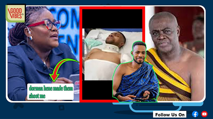 Breaking!VIDEO PROOF Kofi Adoma says Dormaa Hene intentionaly planned to sh00t him😯🔥 how he was sh0t