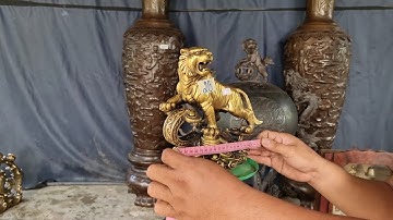 Tượng đồng xưa đã ĐẸP lại còn hợp PHONG THUỶ | Mua sắm TẾT 2022 👉 Đồ xưa Thanh Triệu | MKT