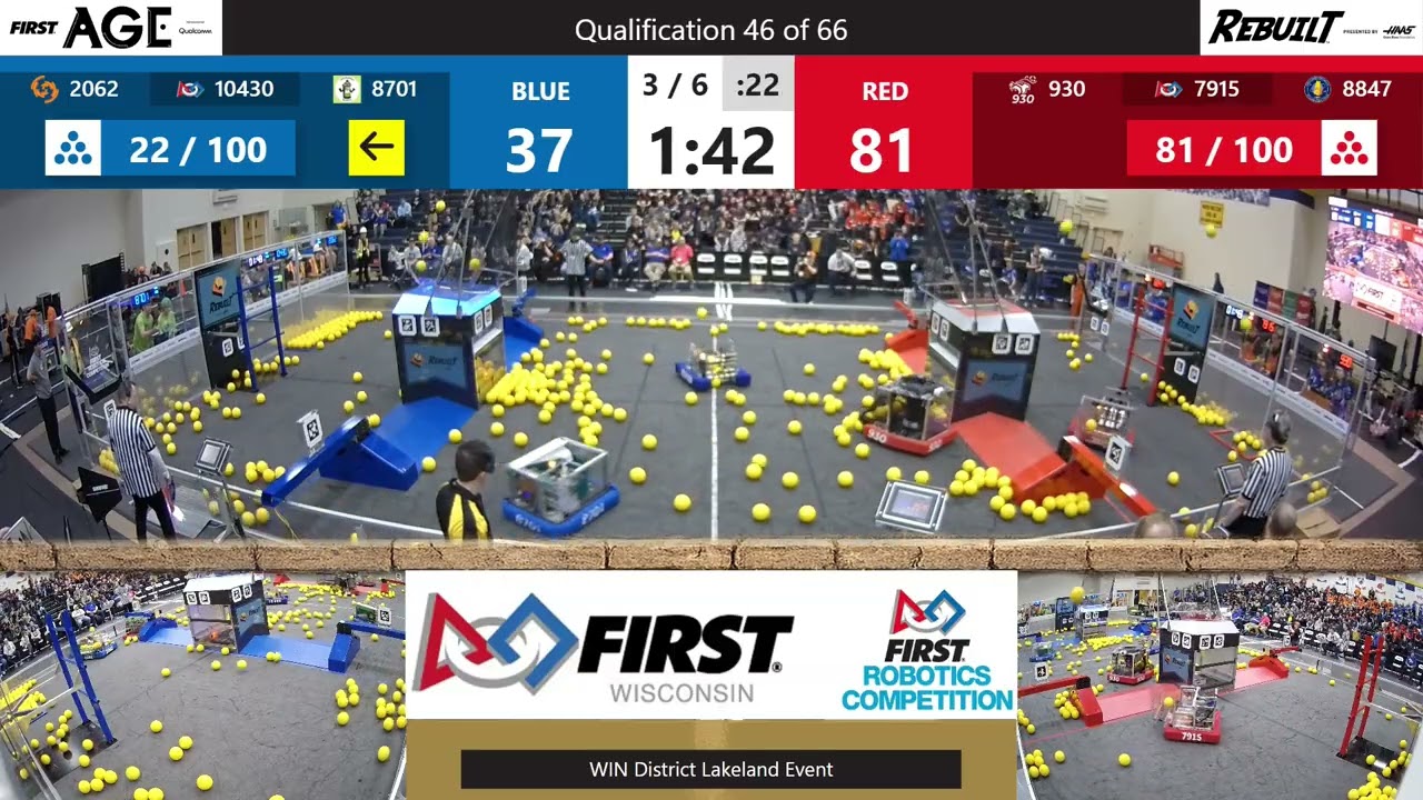 WIN District Lakeland Event   Qualification 46